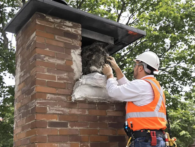 Humane removal of debris and animals by Gardena Chimney Sweep in Gardena, CA
