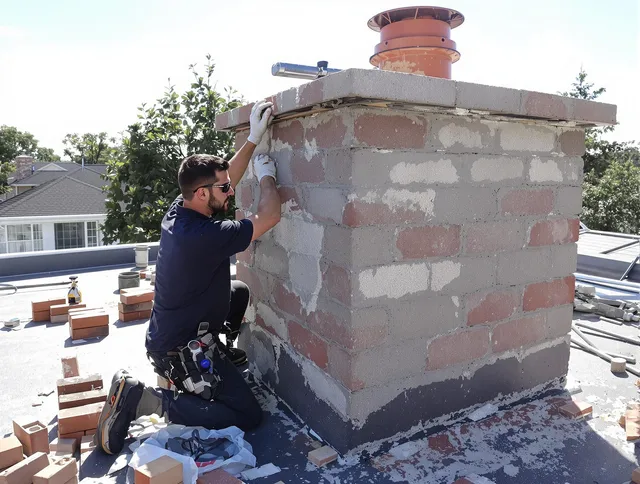Advanced chimney repair process by Gardena Chimney Sweep in Gardena, CA