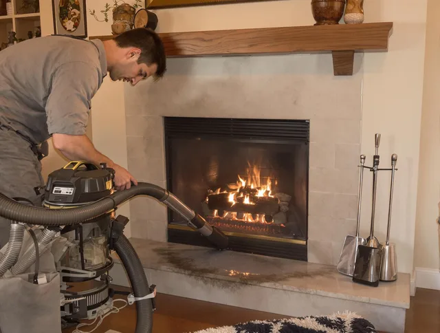 Routine fireplace upkeep by Gardena Chimney Sweep in Gardena, CA